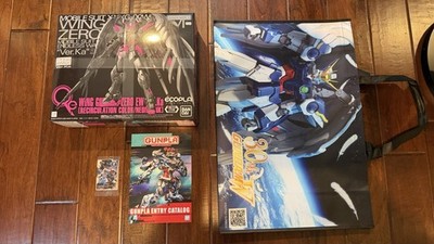 【Unopened】Bandai Gundam 2025 Exclusive set Wing Zero  Ver.Ka  & EX Base 03 card!