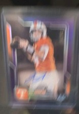 2025 bowman u chrome football Joey Aguilar Autograph 34/75