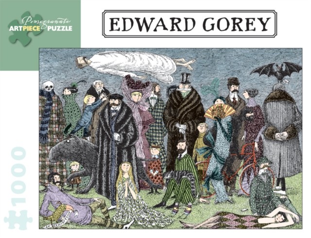 Edward Gorey 1000-Piece Jigsaw Puzzle by Edward Gorey (Other merchandise)
