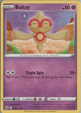 2022 POKÉMON SWORD AND SHIELD FATESHIFT 151 #58 BALTOY FULL ART