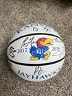 2017-2018 KU KANSAS JAYHAWKS TEAM SIGNED BASKETBALL