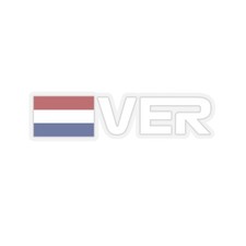 Max Verstappen F1 Sticker Decal - Flag Grid Name Red Bull Racing Formula 1 One