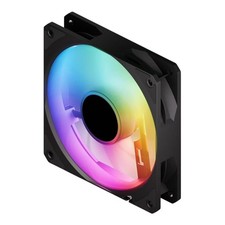 ARGB 120mm PWM Fan   High Performance 4-Pin PWM  3-Pin Addressable RGB LE