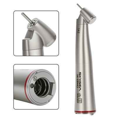 SKYSEA Dental Fiber Optic LED 1:4.2 Increasing 45°Surgery Contra Angle Handpiece