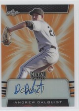 2019 Leaf Metal Draft Orange 6/7 Andrew Dalquist #BA-AD1 Auto xr1