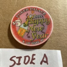  5 Poker Palace North Las Vegas Casino Chip  plus others. Choose.