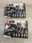 Lego Star Wars 75280 501st Clone Battle Pack - Lot Of 2 total!