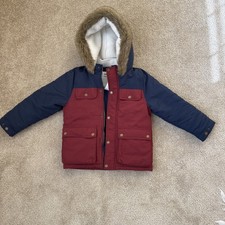 Carter's Boys Warm Winter Jacket /Coat Hooded Jacket 7 years L