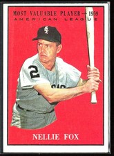 Nellie Fox 1960 Topps Most Valuable Player #477 Chicago White Sox