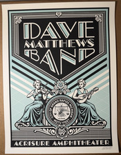 Dave Matthews Band 2026 Grand Rapids Concert Poster Rockswell AP Signed #6/40