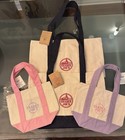 2 Large Trader Joe’s Canvas Bags and 2 Mini  Pastel Trader Joe’s Canvas Bags — photo 2