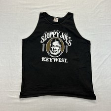 Vintage Sloppy Joe’s Key West Florida Bar Tank Top Mens 2XL USA Made Graphic Tee