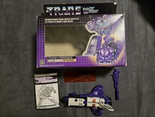 Vintage 1985 Transformers G1 Astrotrain with box  not complete