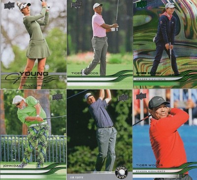 2026 Upper Deck Golf PGA Trading Cards - Base + Young Guns Rookies RC - You Pick