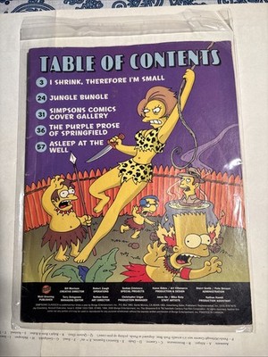 Simpson Comics Classics #3 #24 #31 #36 #57 COMPILED 2005 Rare