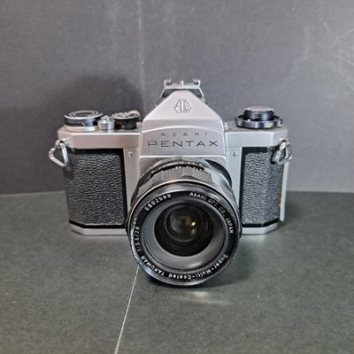  ［Exc5］Asahi Pentax Spotmatic SP+[Exc]asahi takumar f3.6 28mm film camera japan
