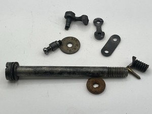 Orig WW1 British Enfield No. 1 Mk3 Brass Disc Rifle Parts Spring Stud Safety Lot