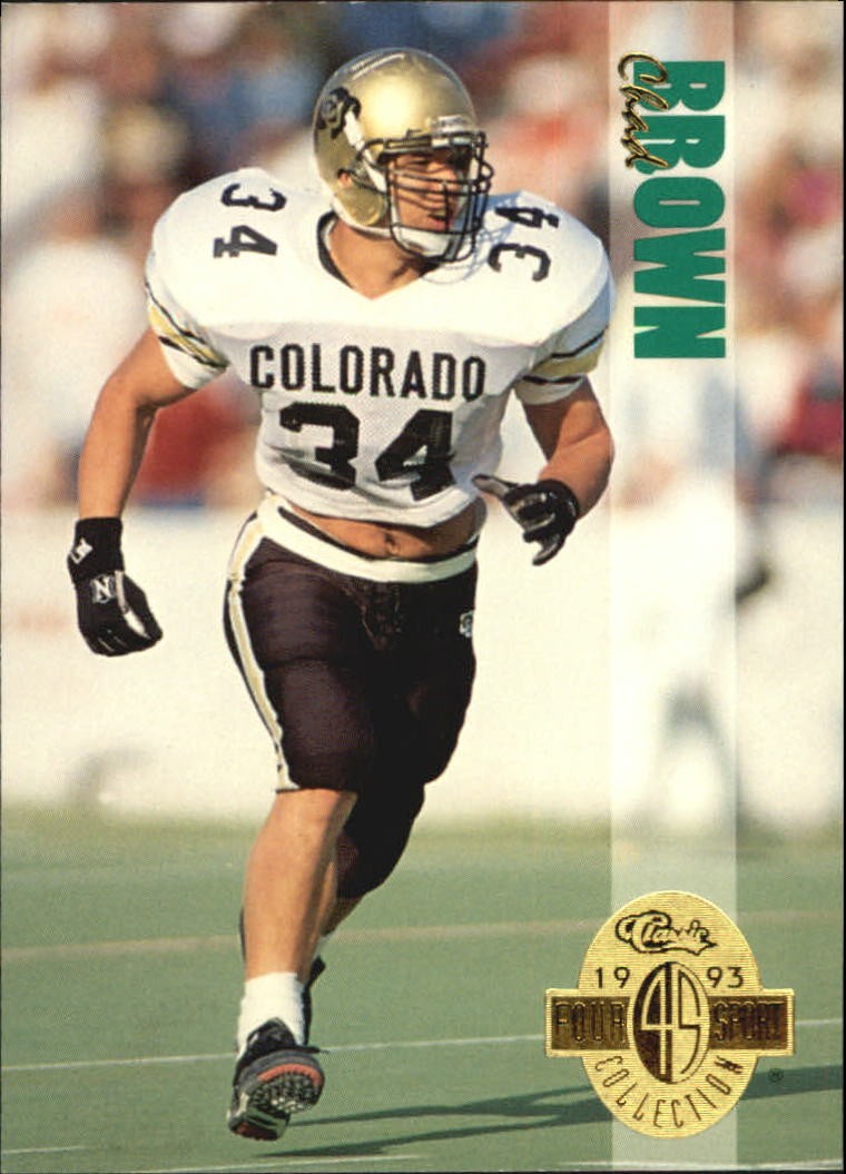1993 Classic Four-Sport  #163 Chad Brown
