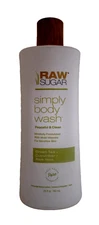 RAW SUGAR Simply  Body Wash  Peaceful & Clean - 25 fl. Oz.