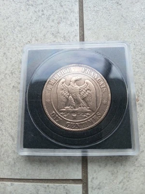 pièce 10 centimes Napoleon III 1856 MA - Photo 1/2