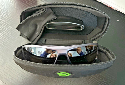 Gargoyles Sunglasses Authentic Wrath Matte Black Frame Smoke Lens  **NEW NO BOX!