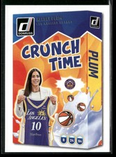 2025 Donruss WNBA Kelsey Plum 8 Los Angeles Sparks Crunch Time