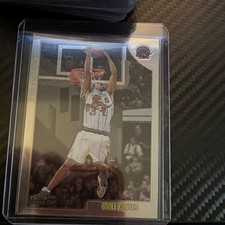 Topps 1998-99 Chrome Vince Carter #199 Toronto Raptors Rookie Basketball Card. rookie card picture