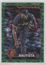 2024 Topps Series 1 Green Crackle Foil 71/499 Felix Bautista Félix #45 0go3