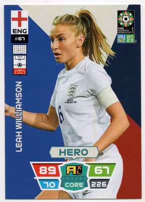 #67 Leah Williamson (England) Panini FIFA Women's World Cup 2023 Adrenalyn XL