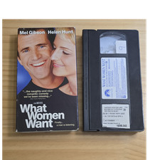 Paramount What Women Want VHS 2001 Full Screen PG-13 NTSC Comedy Mel Gibson
