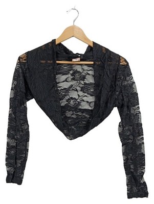 Dancing Days by Banned Damen Bolero Jacke Spitze Schwarz Gr. L
