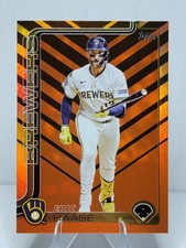 2025 Topps Update Series Eric Haase Holiday Foil Card #US30 MLB Milwaukee Brewer