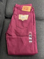 Levi's Men's 501 Original Shrink to Fit Button Fly Straight Leg Denim Jeans