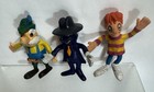 Lot Of 3 Vintage Jack In The Box Bendy Toys Hong Kong PLEASE READ