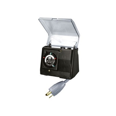 Intermatic P1131 Schwerlast Über Boden Pool Pumpe Timer Mit Drehschloss Stecker