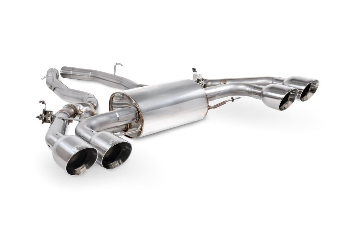 Scorpion Exhaust Half-Sys W/Valve Daytona Tail BMW X4M LCI GPF Incl. Comp 22-25