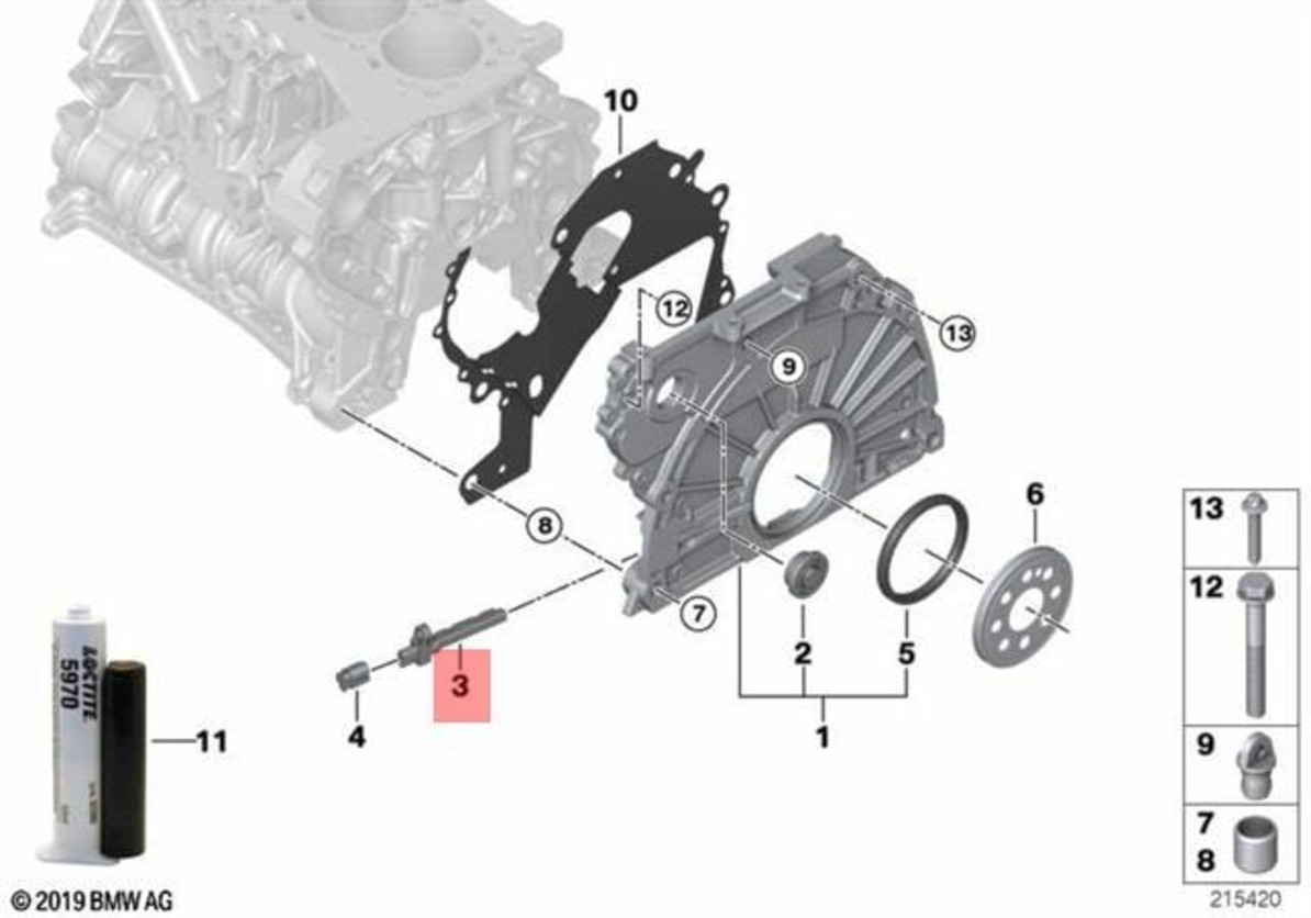 まさっち BMW Manifold Pressure Sensor 13628514488 for F11 M550d