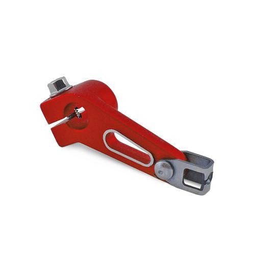 Biellette embrayage Derbi GPR alu lighty rouge pour un passage fluide