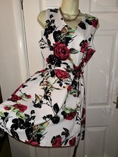 Ladies clothes vintage look Dress Size 10 evening occasion holiday 