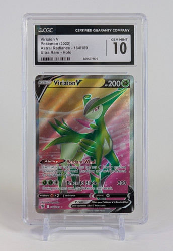Virizion V graded CGC 10 for sale on eBay