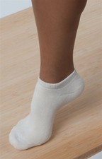Spun Bamboo No Show Anklet Sport Socks Cushioned Bamboo Viscose Running Socks