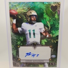 2024 Wild Card 7 Card Studs Gerry Bohanon Auto /3 Rookie Football. rookie card picture