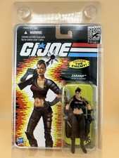 2011 GI Joe Sister to Zartan ZARANA (v5B) Action Figure Black Suit NEW RARE
