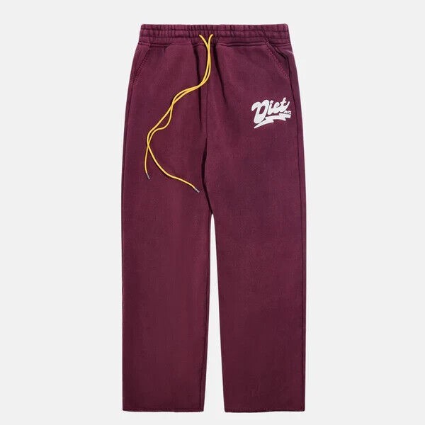 Диета начинается с понедельника Бордовые махровые спортивные брюки Bolt DSM-HOL24-010 Размер XL