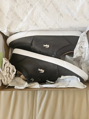 LACOSTE CHAYMON MEN ORTHOLITE BLACSNEAKERS COMFORT SOLES US SIZE
