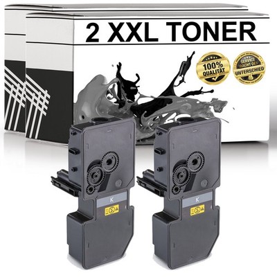 Toner 2x alternativ für Kyocera TK5240 BK ECOSYS M5526 cdn cdw P5026 cdn 2er 