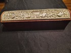 Vintage Godinger silver plated red velvet bracelet case + red velvet trinket box — photo 3