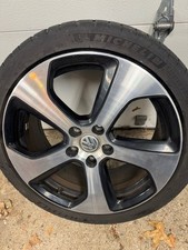 Volkswagen Golf GTI 2014-2020 18" OEM Stock Wheels, with Michelin Tires, Set (4)