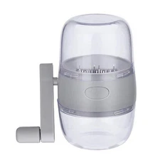 Nut Chopper, Portable Manual Nut Grinder with Hand Crank For All Nuts, Hand H...