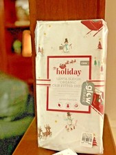 Pottery Barn Holiday Disney Baby crib Sheet toddler Snowman Deer Christmas gift